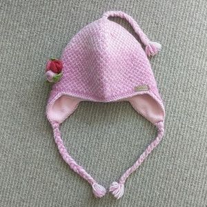 Girl Pink Kusan Wool Hat